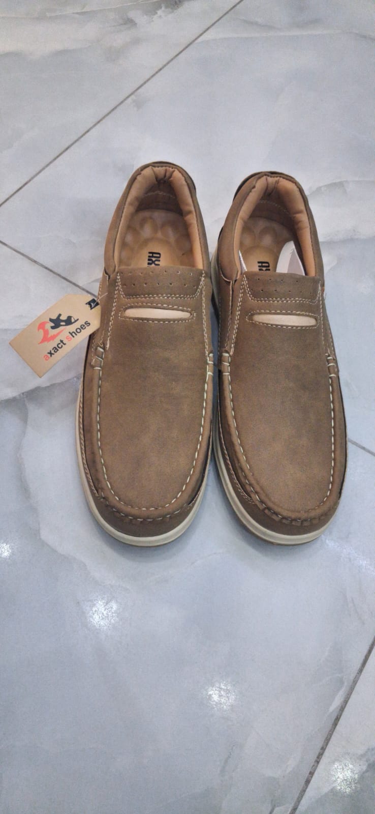 Medicated Soft Leather Loafers – Washable, Durable & Non-Slip